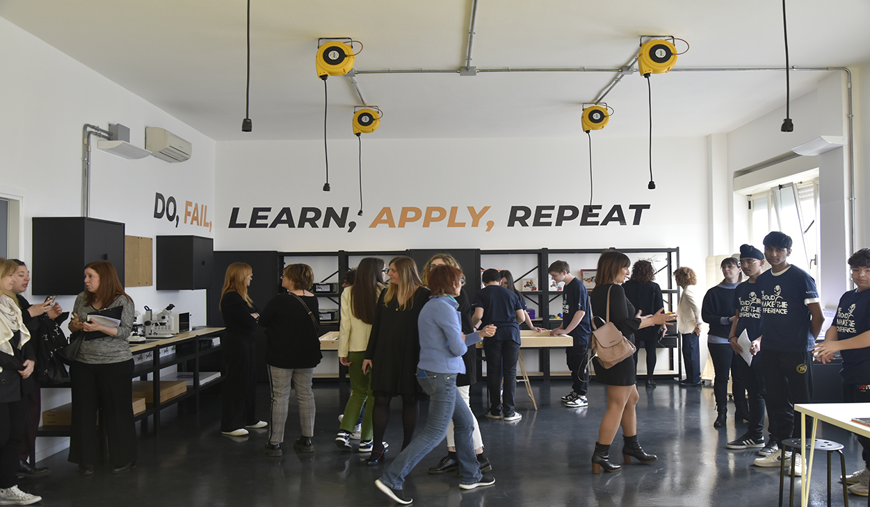 Inaugurato il Laboratorio STEM al CFP Zanardelli di Brescia